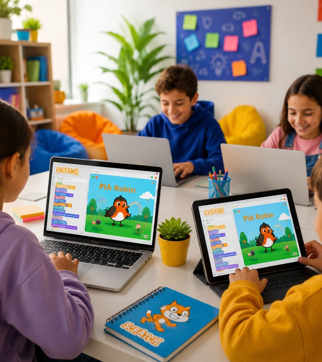 Young learners participating in a PIA program