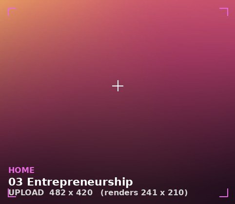 Entrepreneurship workshop